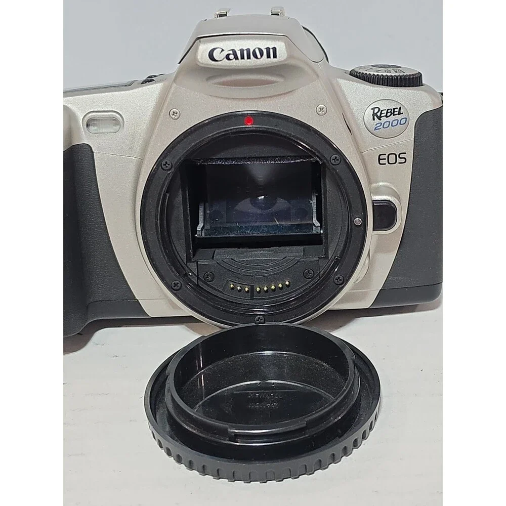 Canon EOS Rebel 2000 35mm SLR Film Camera Body Only, Pop Up Flash